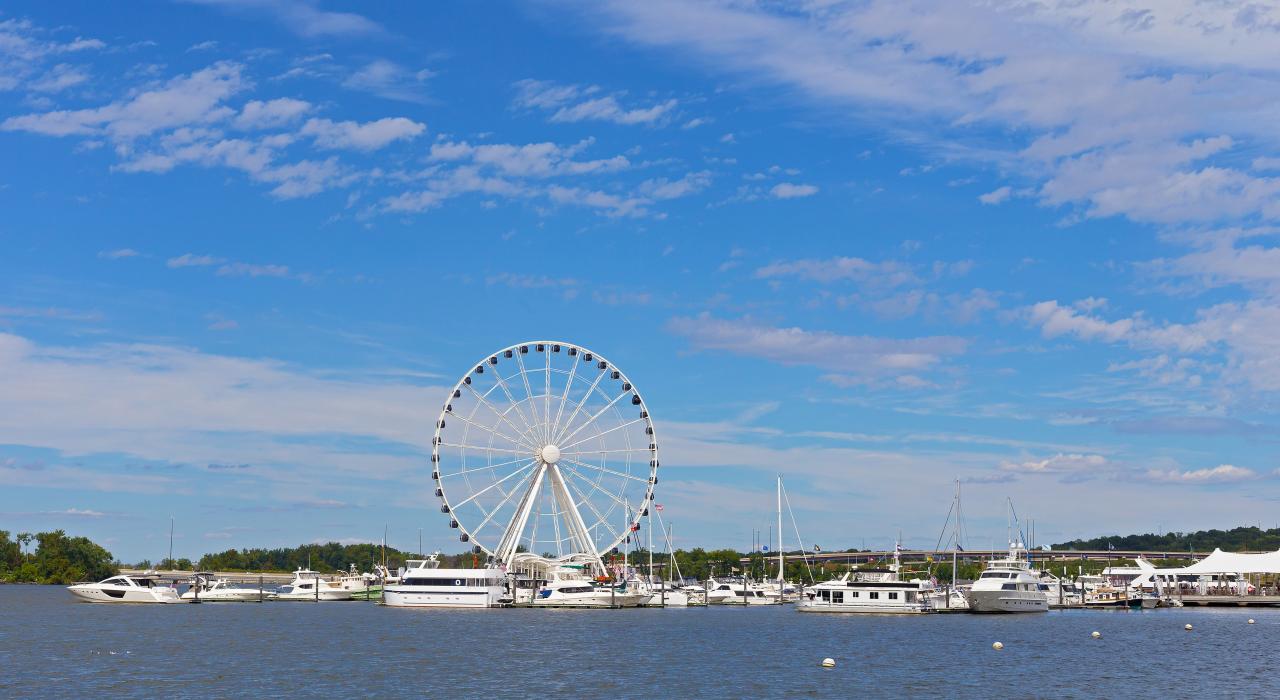 马里兰州国家海港的摩天轮
