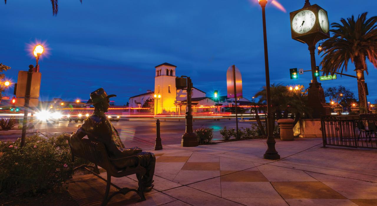 老城区迷人夜景 老城区迷人夜景