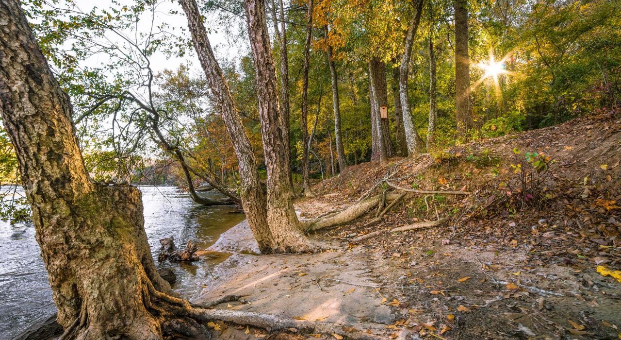 查特胡奇河国家游乐区的一处景点