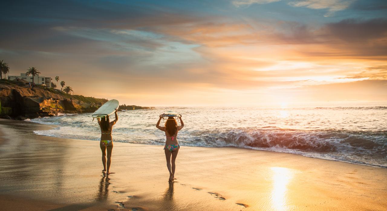 加州5处冲浪胜地 加州5处冲浪胜地
