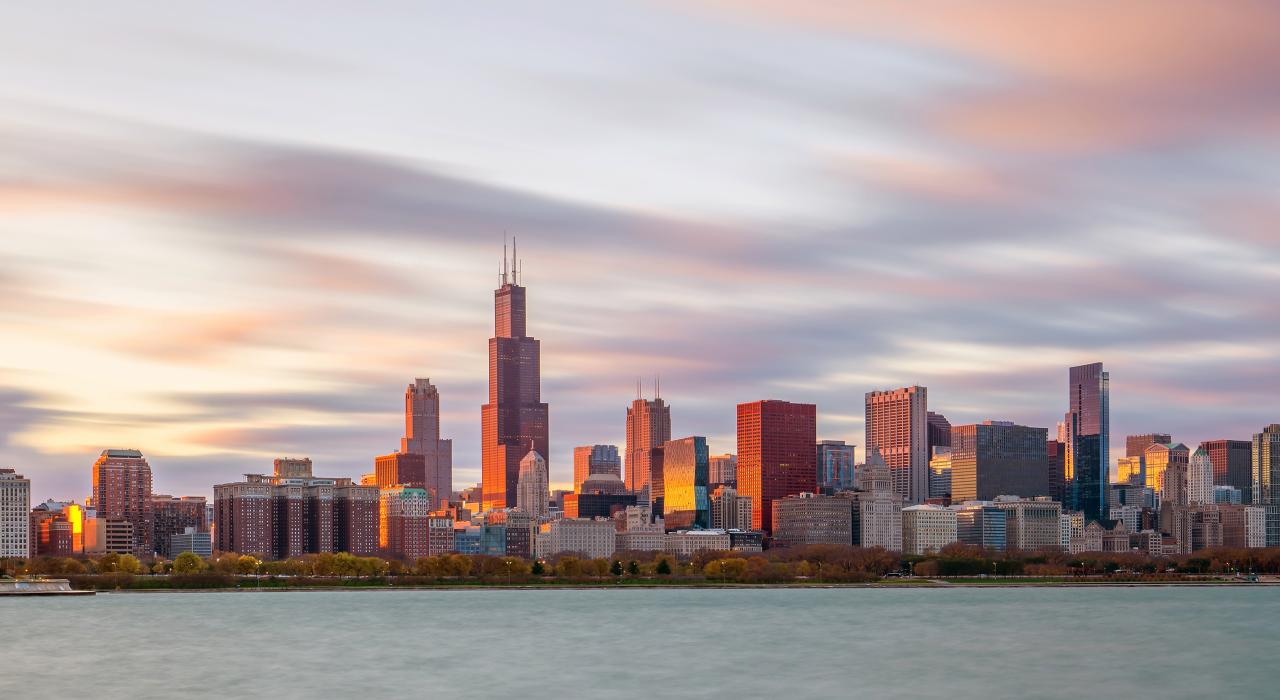 芝加哥黄昏