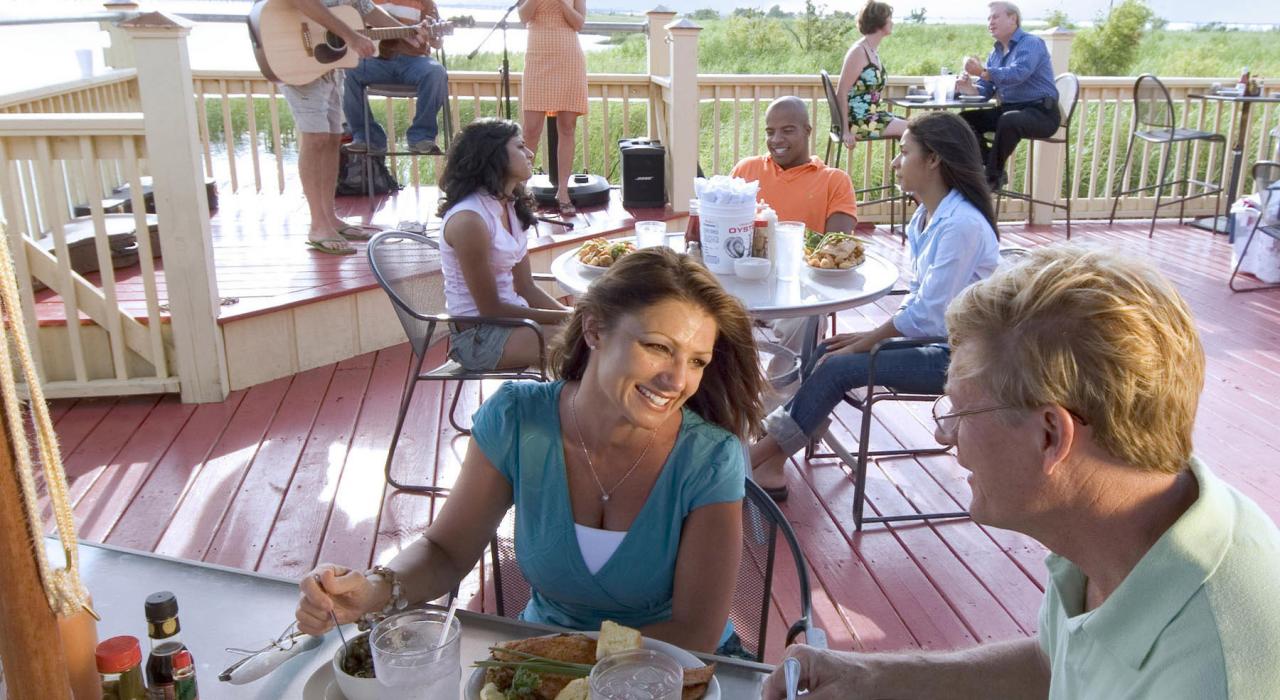 阿拉巴马州莫比尔的海滨餐饮场所