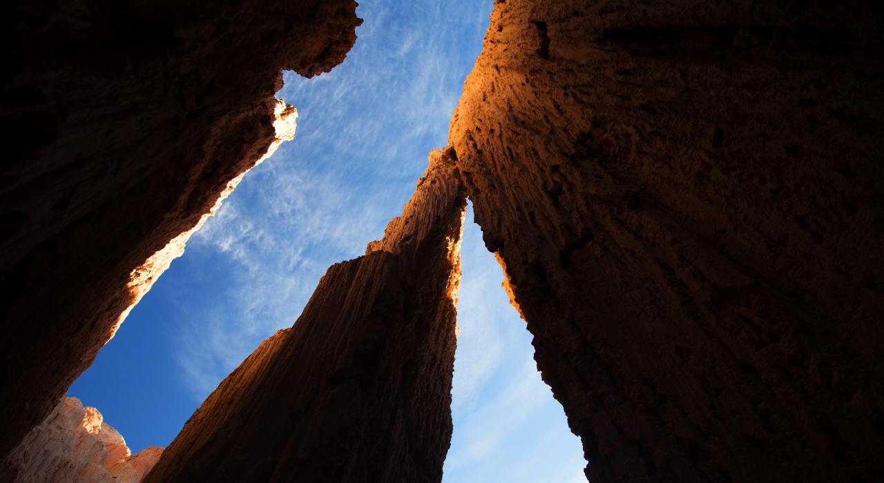 大教堂峡谷州立公园绝美的峡谷美景