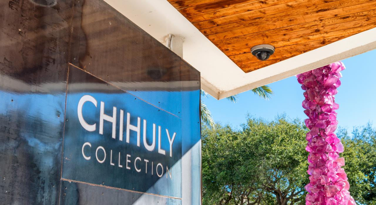 弗罗里达圣彼得堡奇胡利美术馆入口