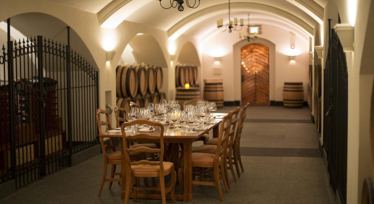 Domaine Serene酒厂的用餐区