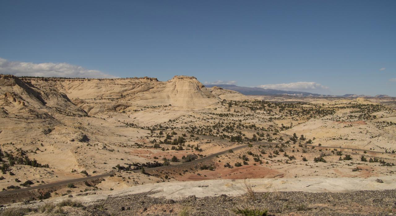 犹他州的沙漠景观