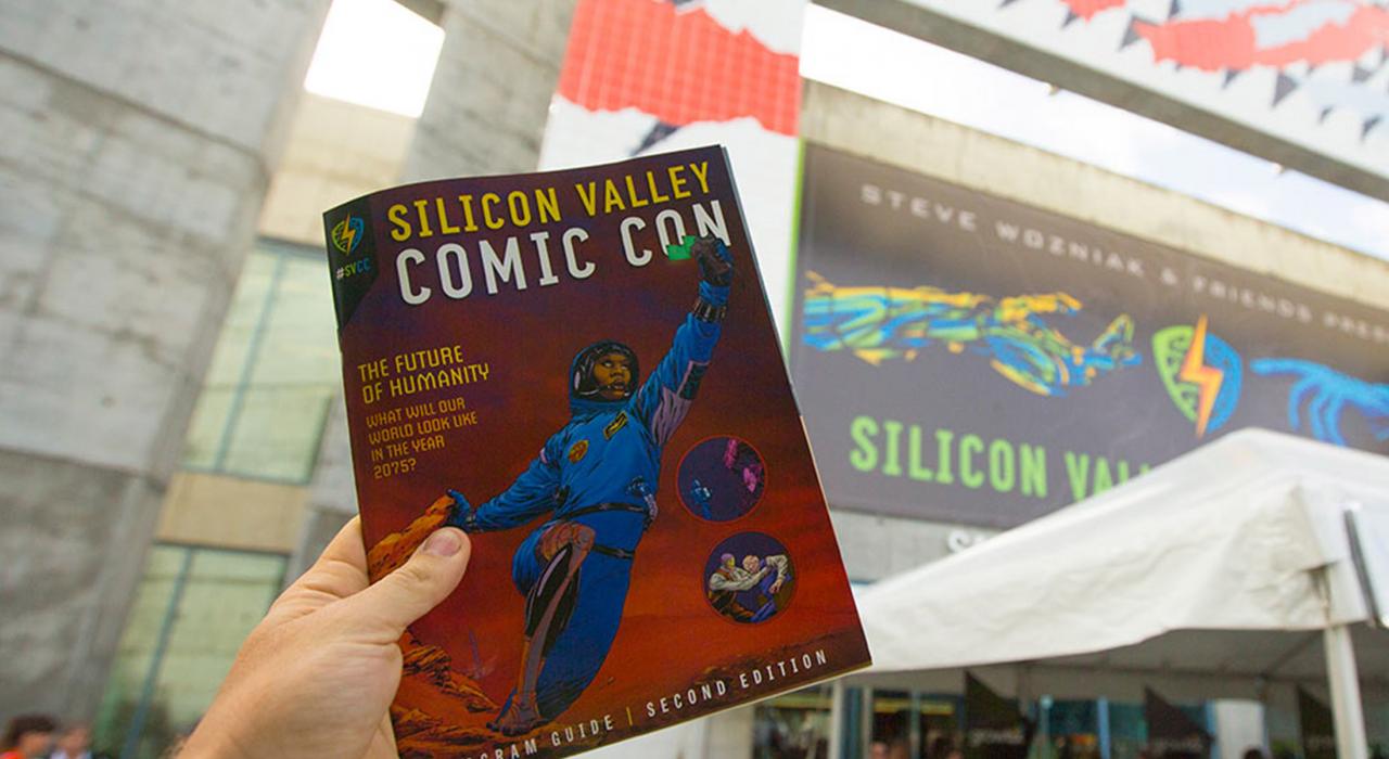 在硅谷动漫展上扮演超级英雄、恶魔、演员和艺术家