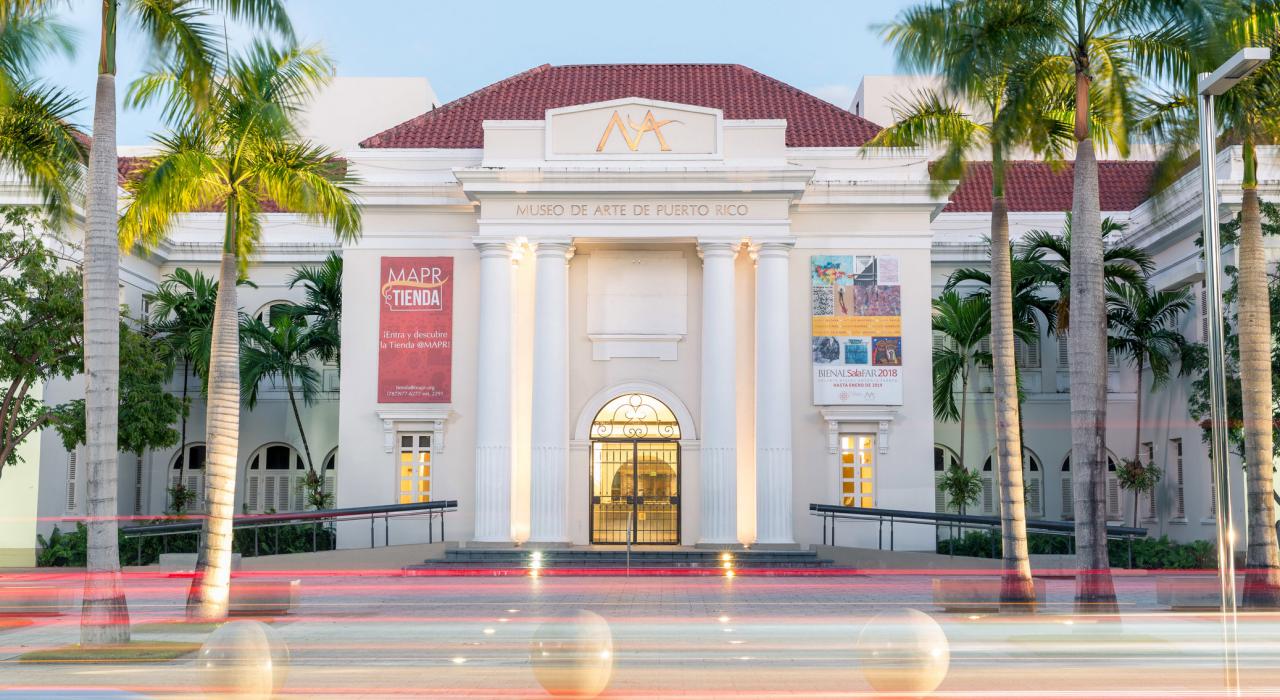 圣胡安的波多黎各艺术博物馆外部