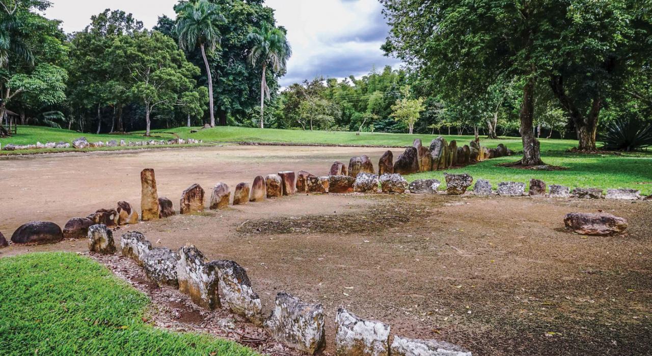 在卡瓜纳仪式公园了解原住民泰诺族的历史