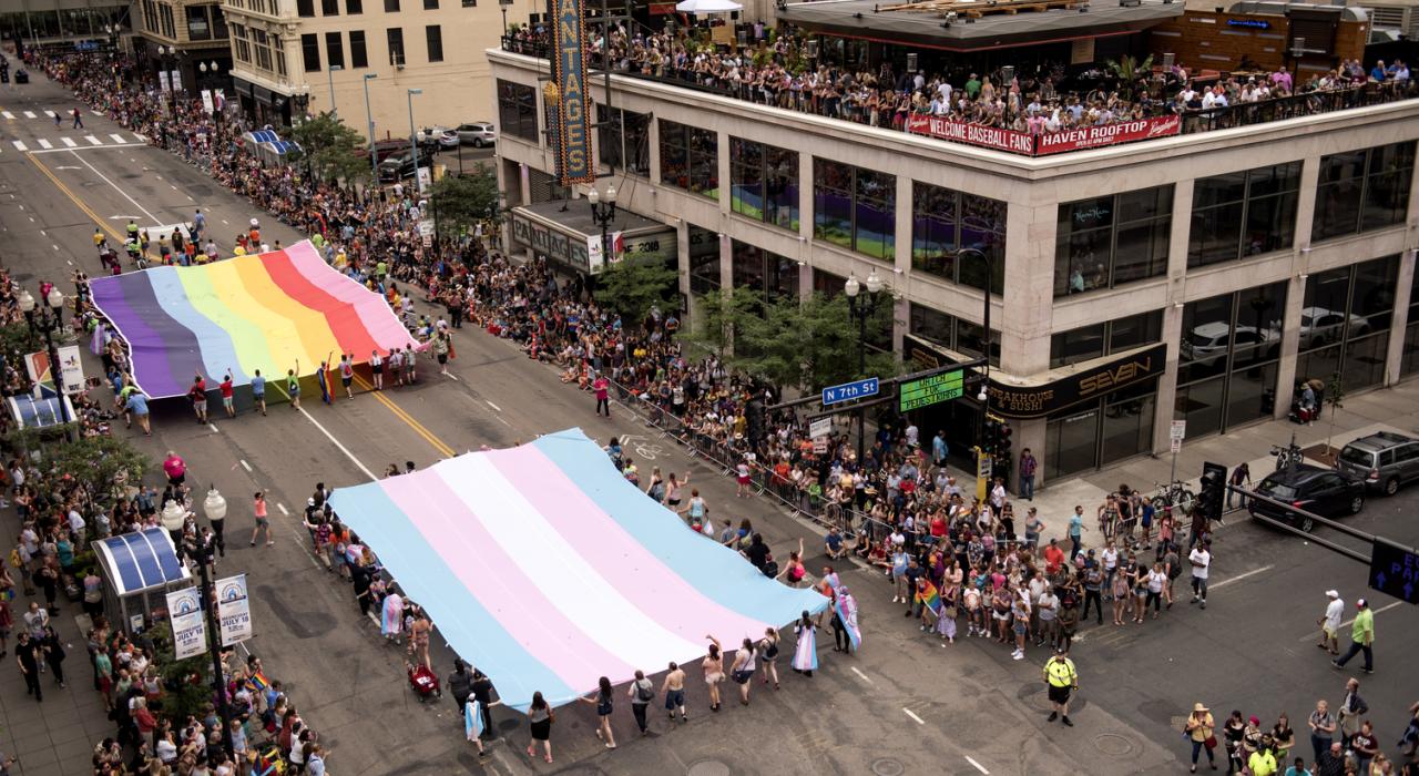 双子城骄傲节游行