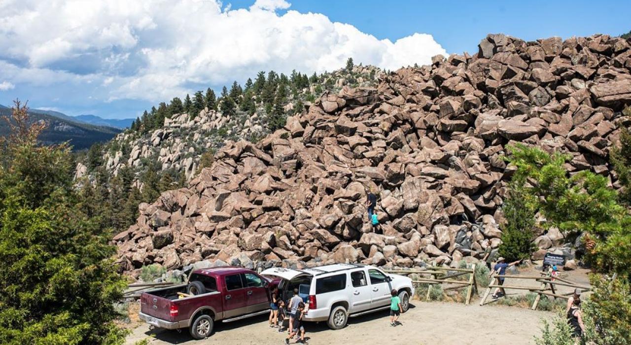 蒙大拿州的响铃岩