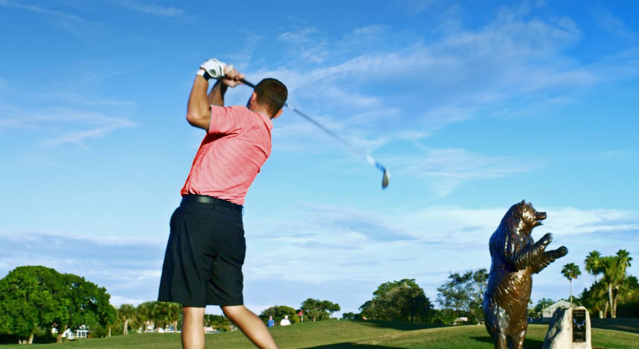 在 PGA 国家度假村和水疗中心的冠军球场挑战最难高尔夫球洞