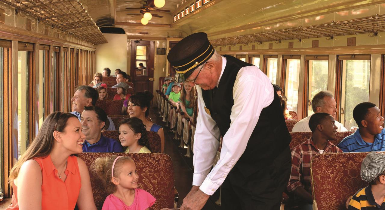 适合全家人一起体验的格雷普韦恩复古列车