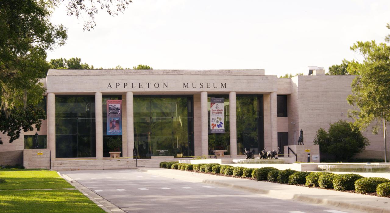 阿普尔顿艺术博物馆的外景