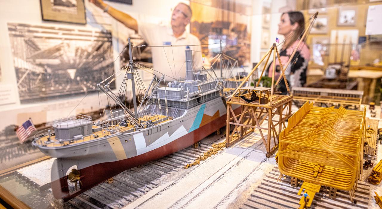 参观麦迪逊维尔路易斯安那州海事博物馆