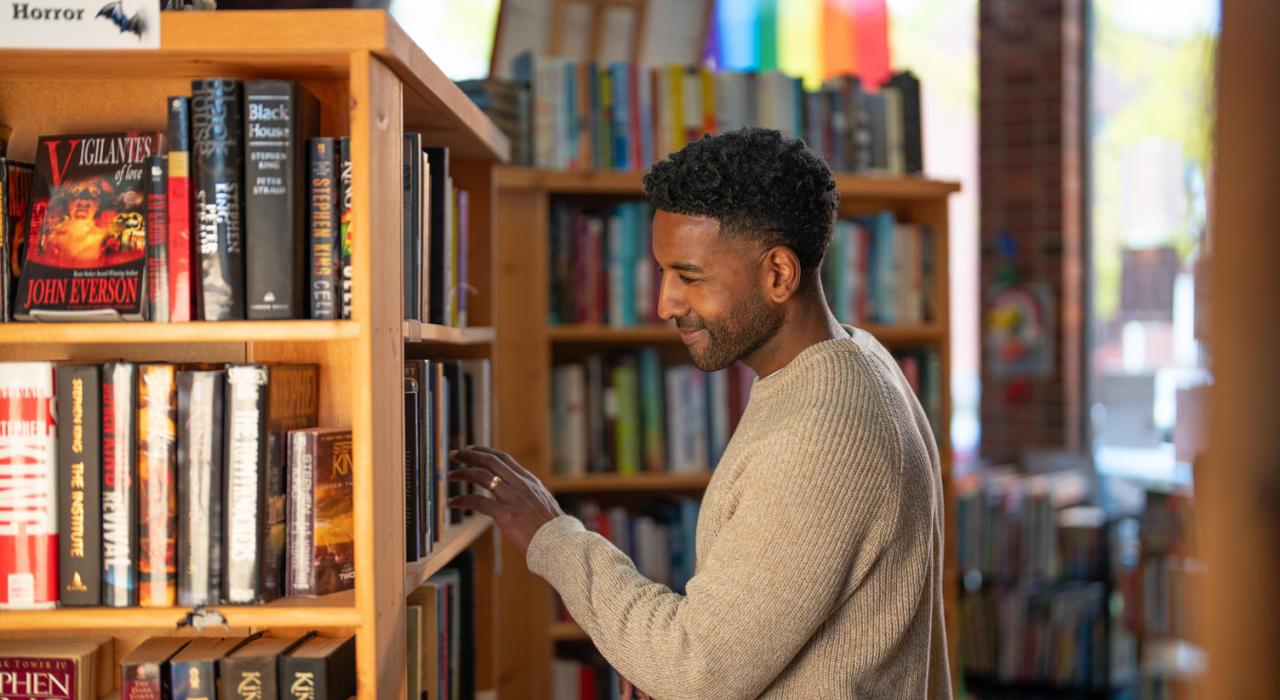 浏览比弗顿的免税书店