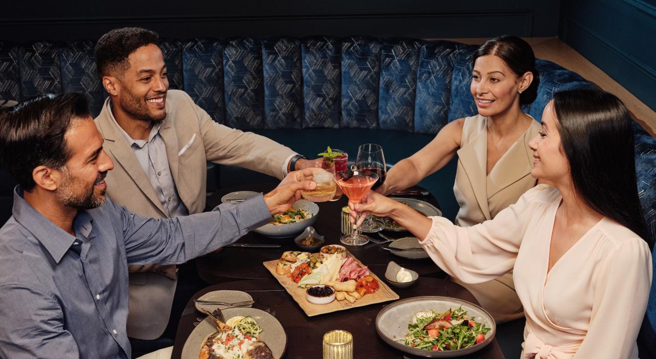 在 Tropicana Atlantic City 酒店的 Il Verdi 餐厅享用意大利美食