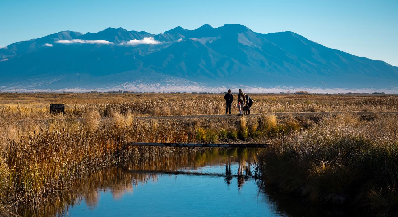 阿拉莫萨国家野生动物保护区如诗画般的美景
