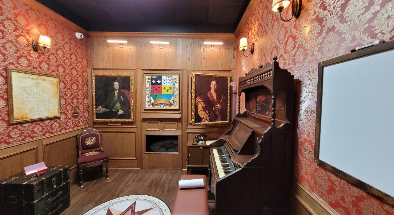 Escapology 密室逃脱馆一间“闹鬼”的密室