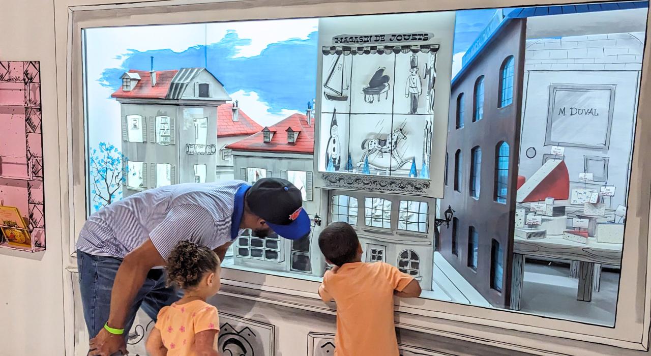 密苏里州堪萨斯城北部的 Rabbit hOle 博物馆中以文学为灵感的展览